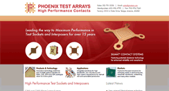 Desktop Screenshot of phxtest.com